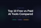 Top 10 Free vs Paid AI Tools in 2026 — Credits, Limits & Trials Compared